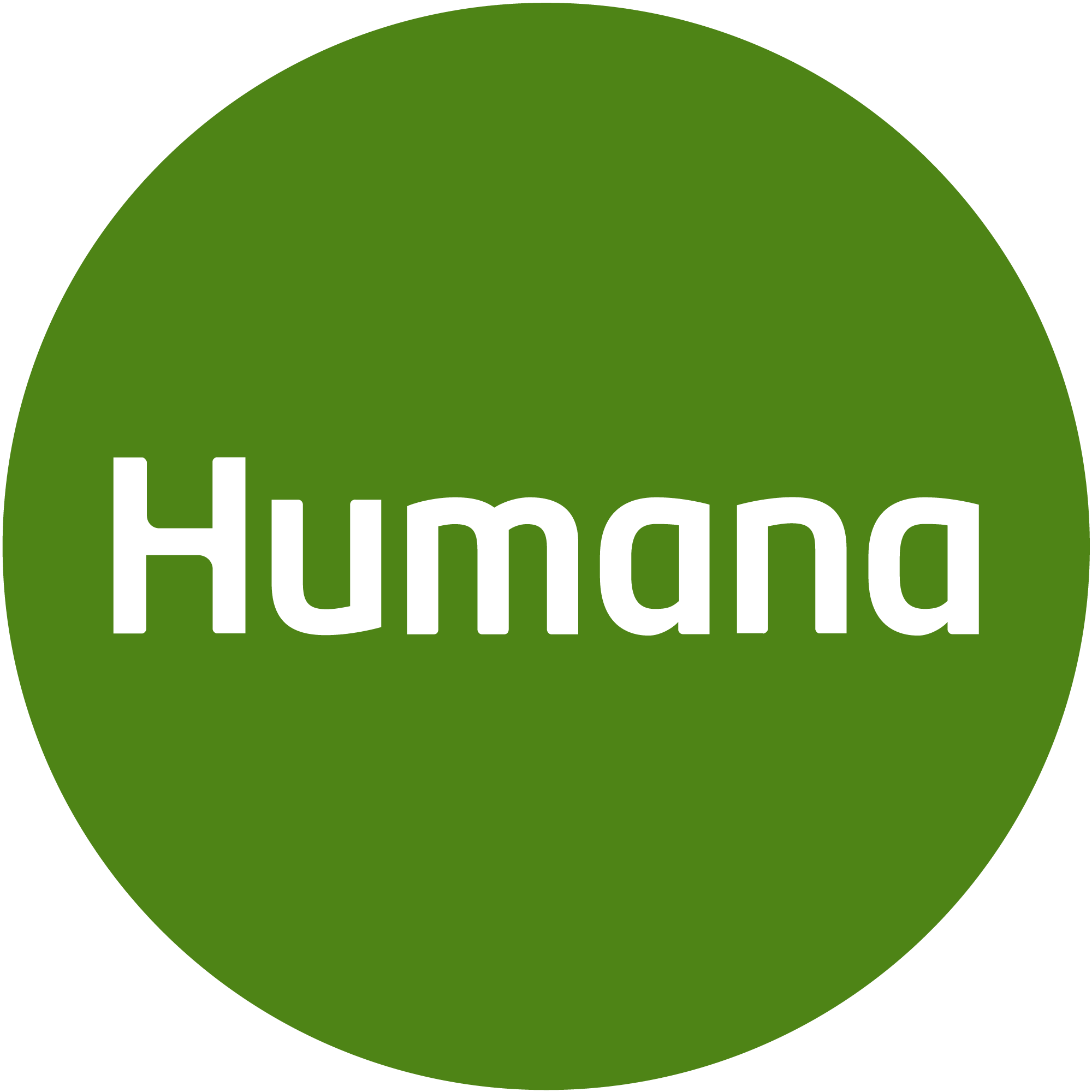 humana circle png transparent background