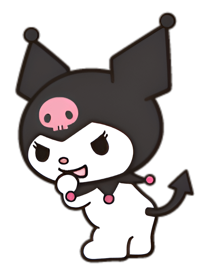 kuromi png transparent background