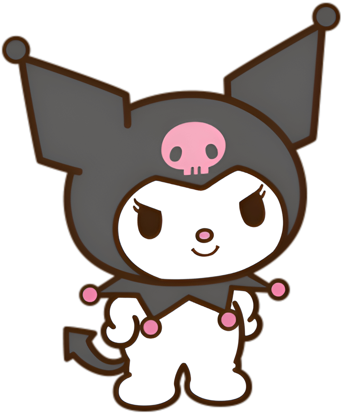 kuromi sticker png transparent background