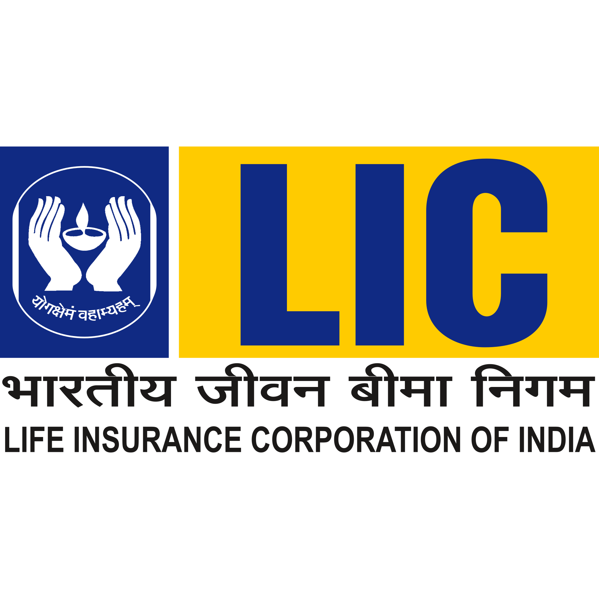 lic black font png transparent background