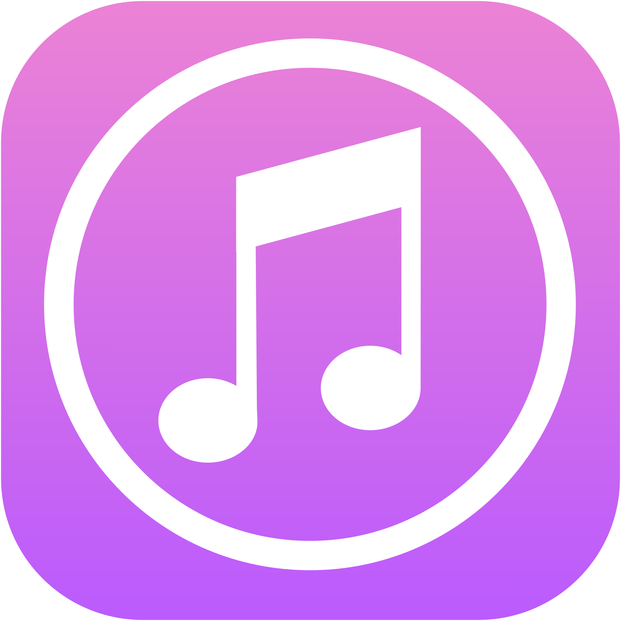 itunes icon png transparent background